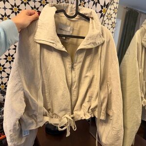 Mango Utility Jacket in Cream